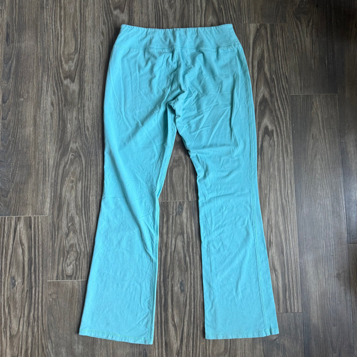 2000s turquoise leggings