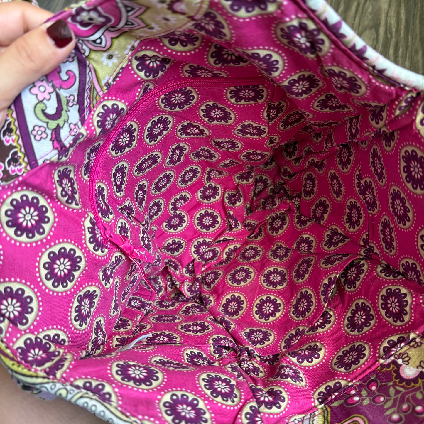Vera Bradley paisley shoulder bag