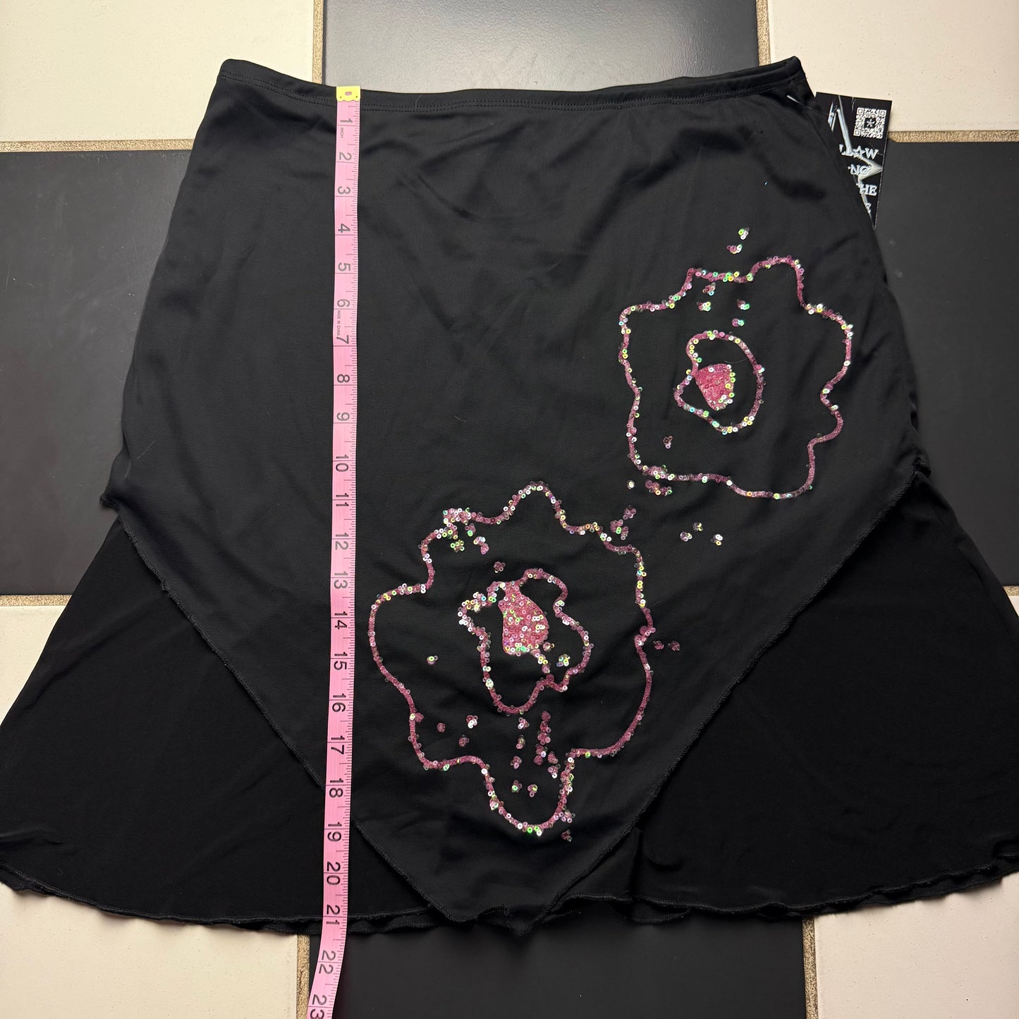 Fairy sequin flower skirt