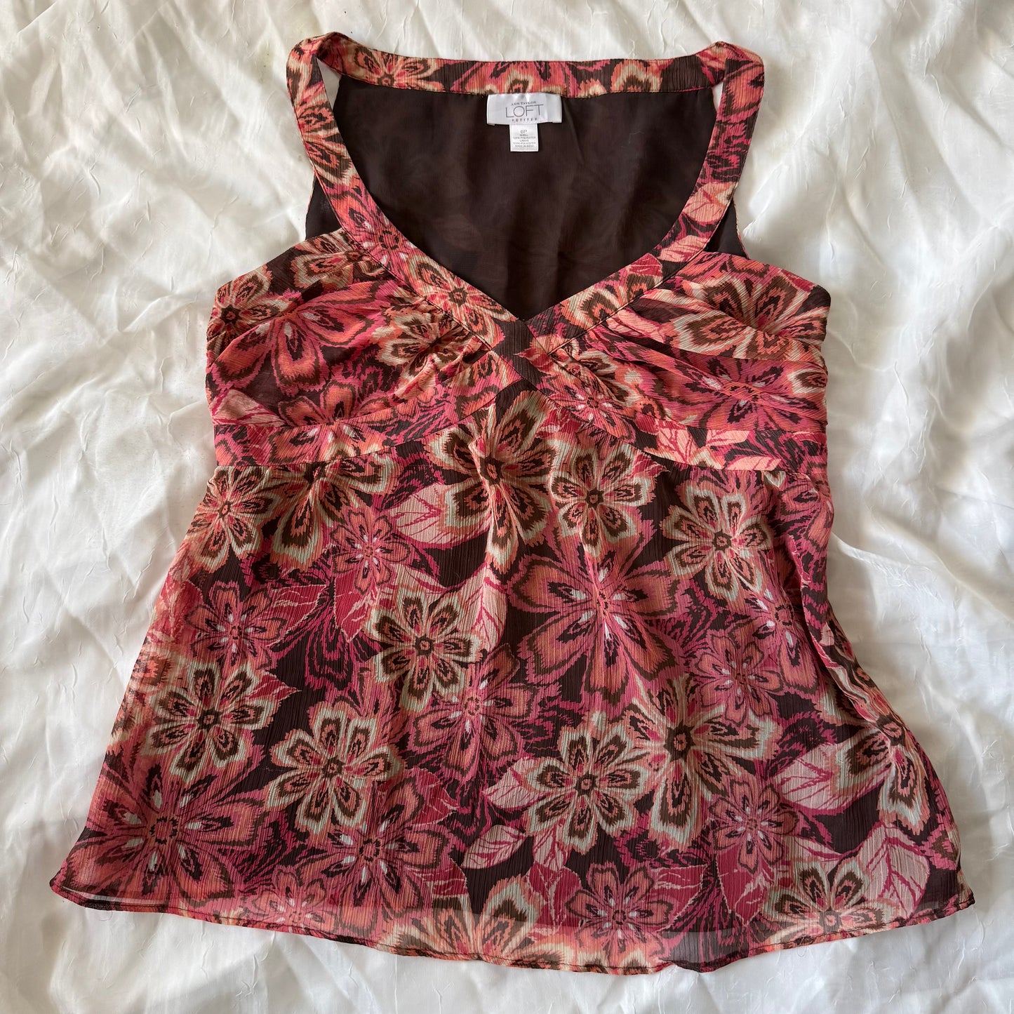 summer boho flower cami