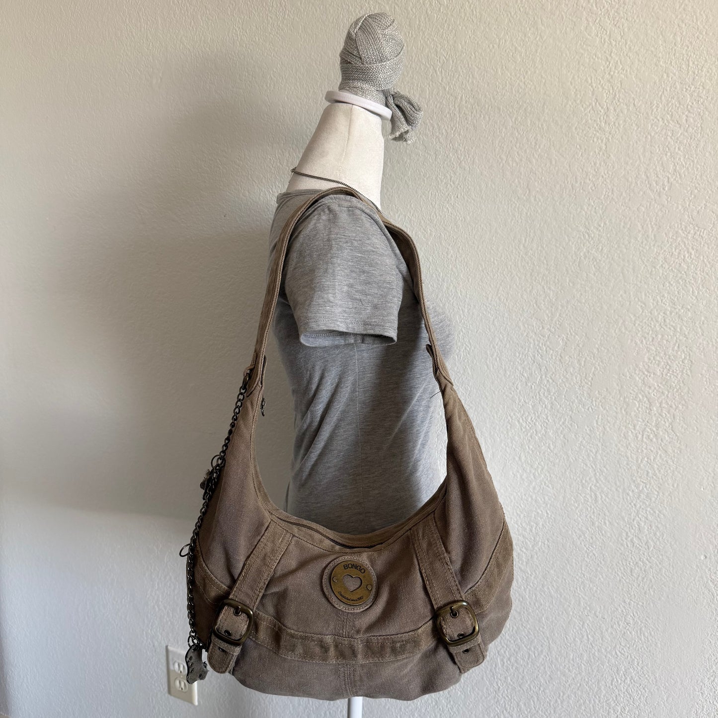 Bongo brown shoulder bag