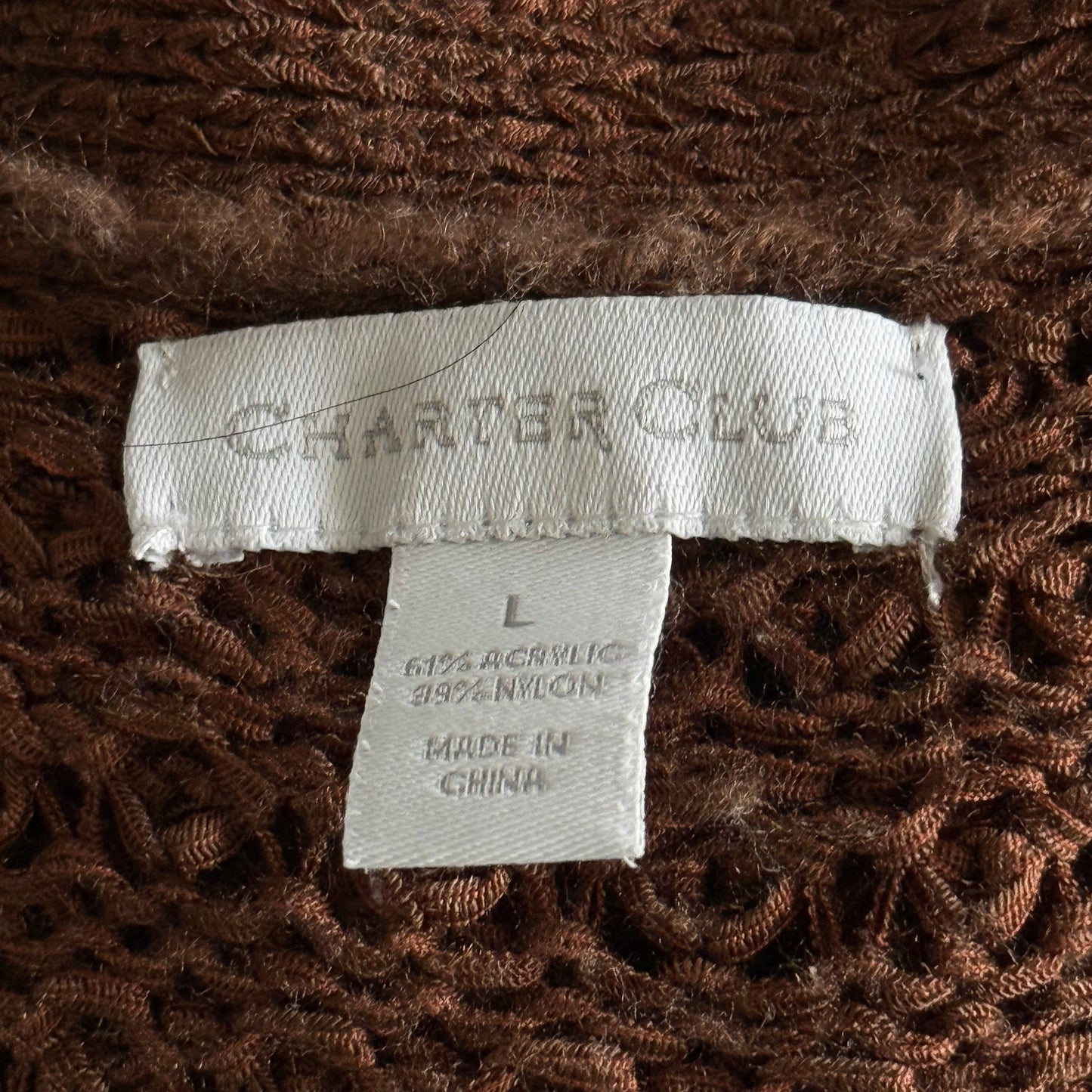 Cottage brown cardigan