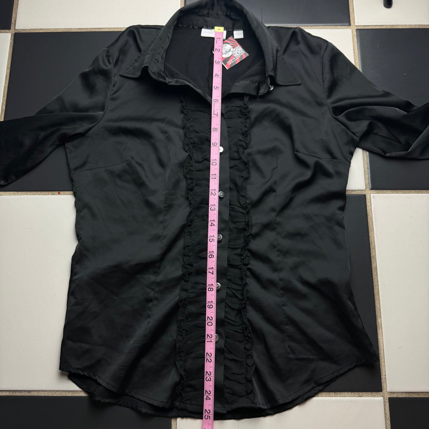 Office siren ruffle longsleeve