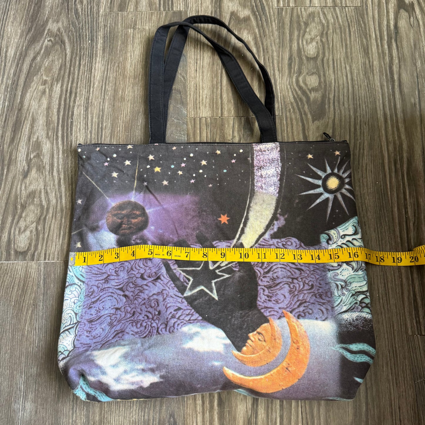 Crystal celestial shoulder bag