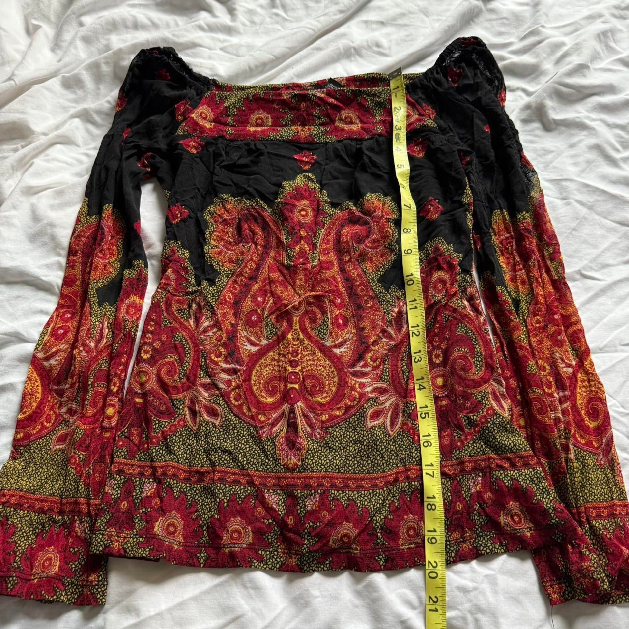 INC international boho longsleeve