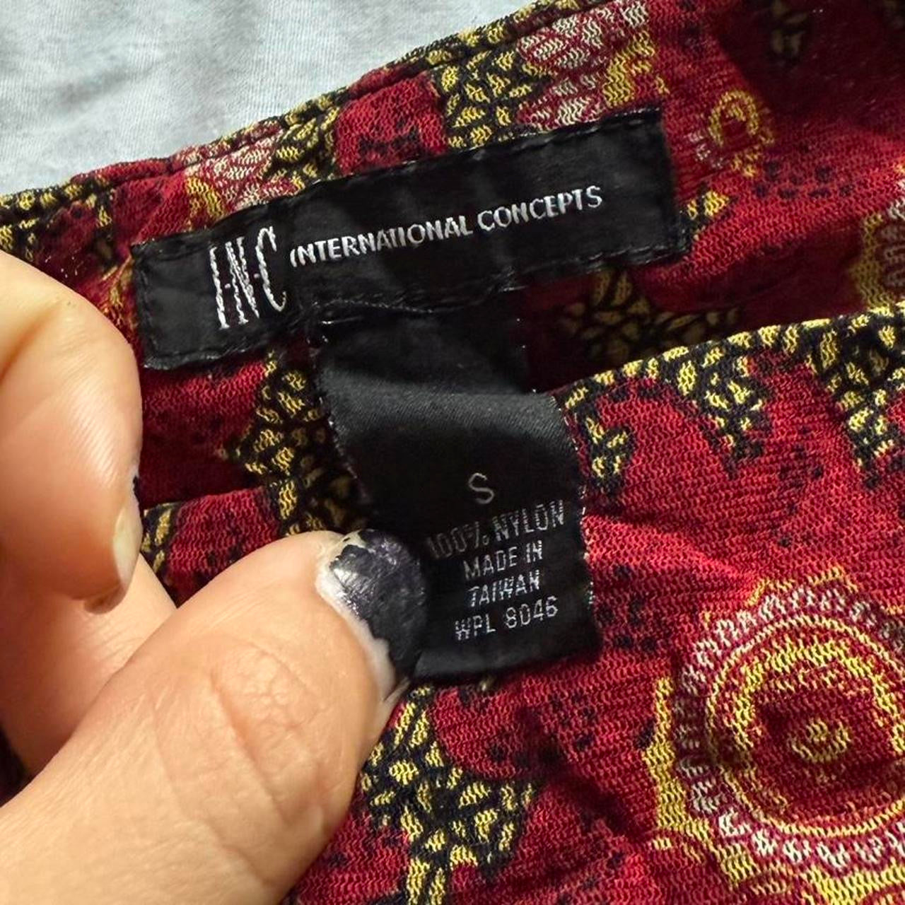 INC international boho longsleeve