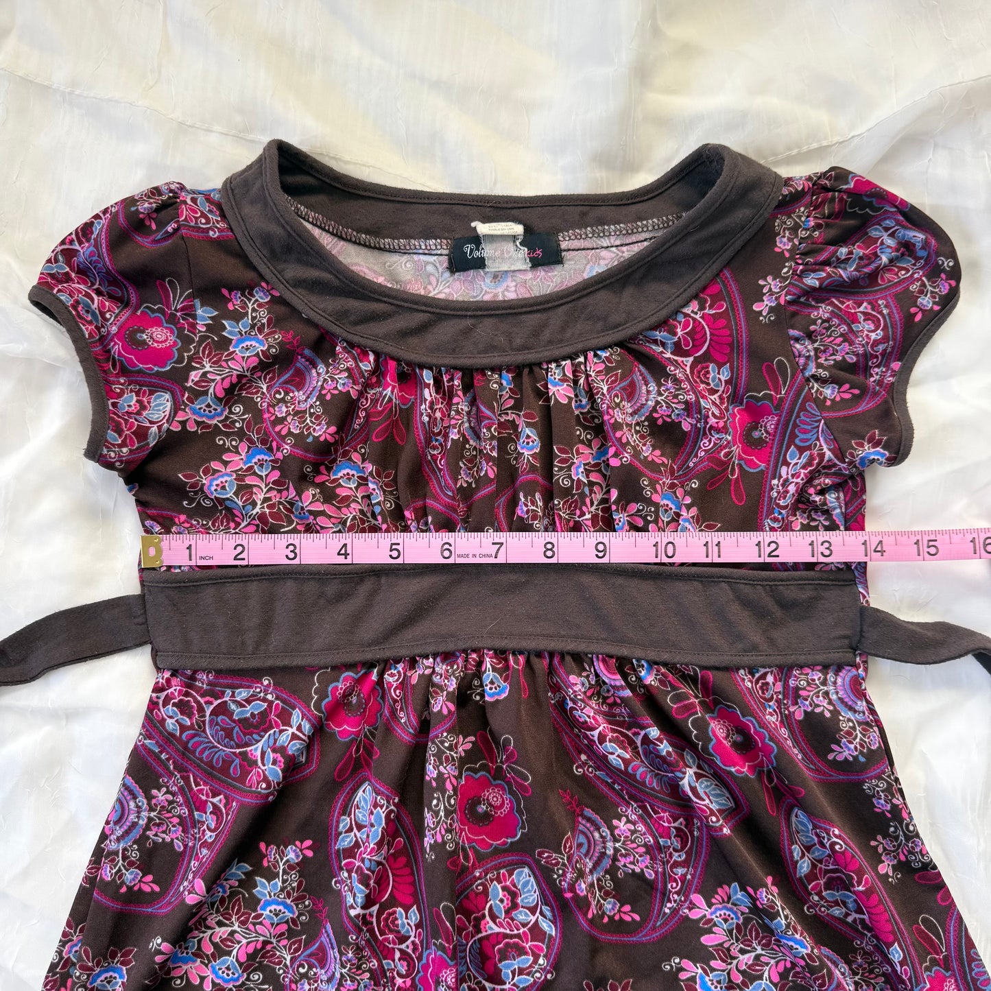 Flower babydoll boho top