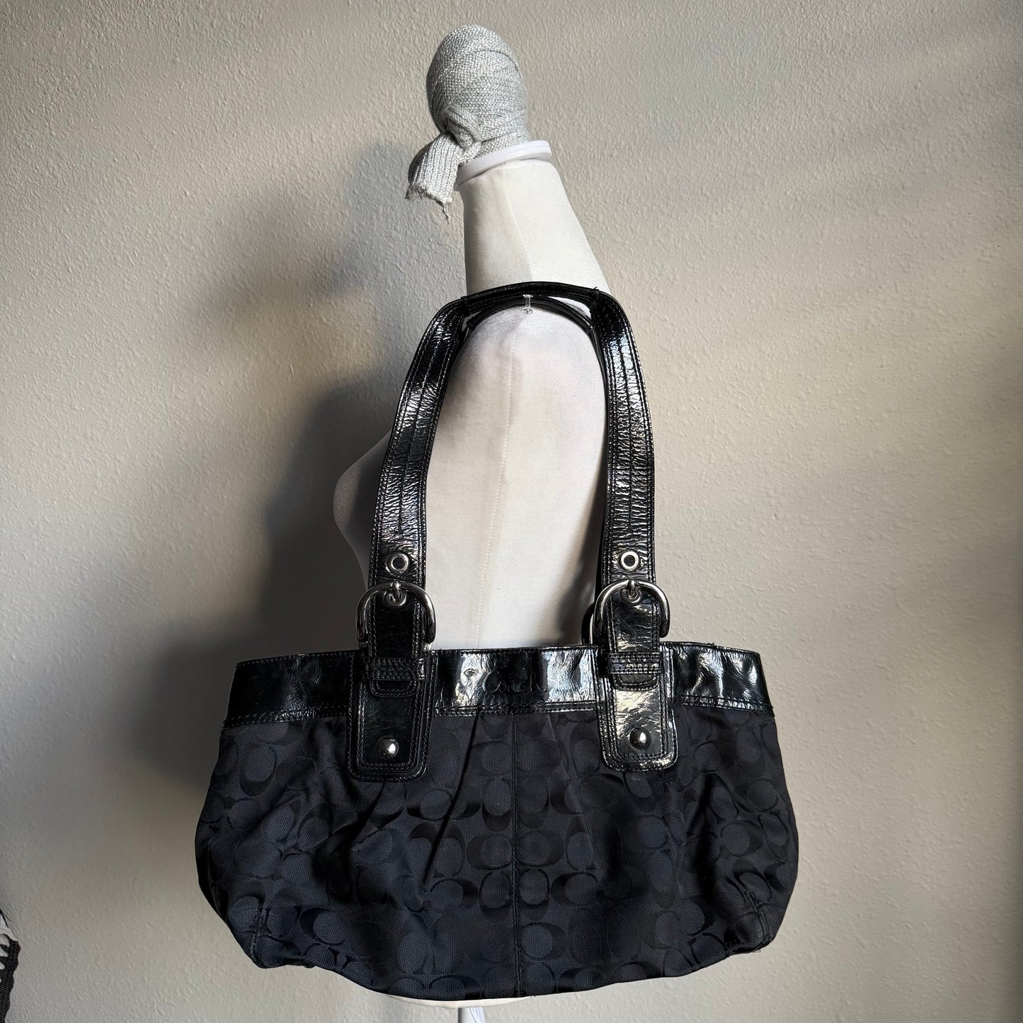 Black Coach shoulder bag