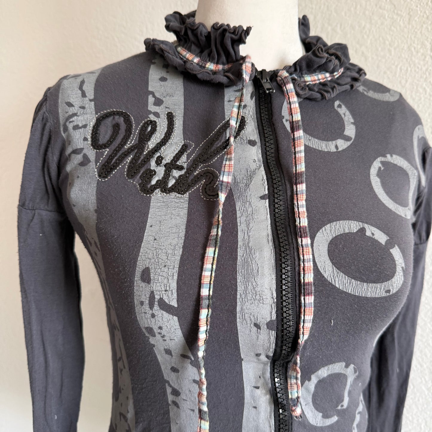 Whimsical fairy zip up