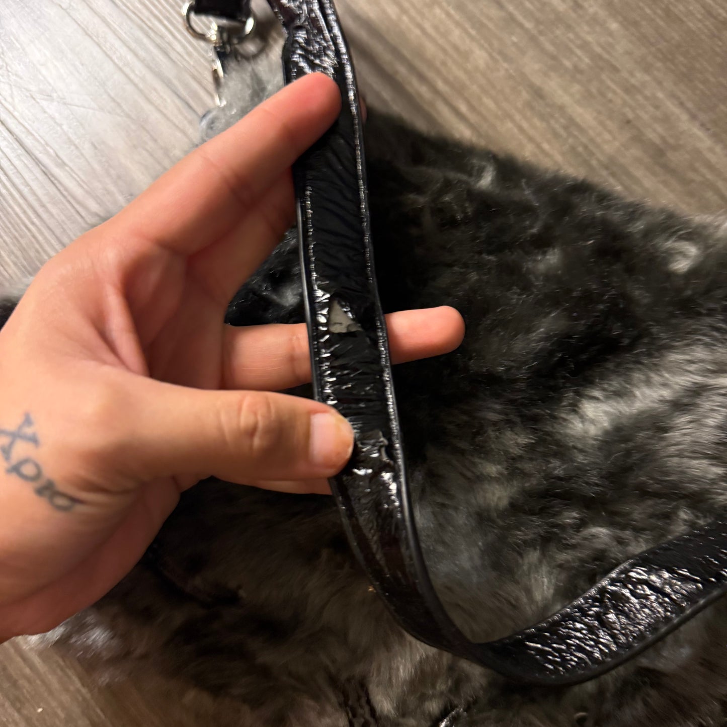 Faux Fur shoulder bag