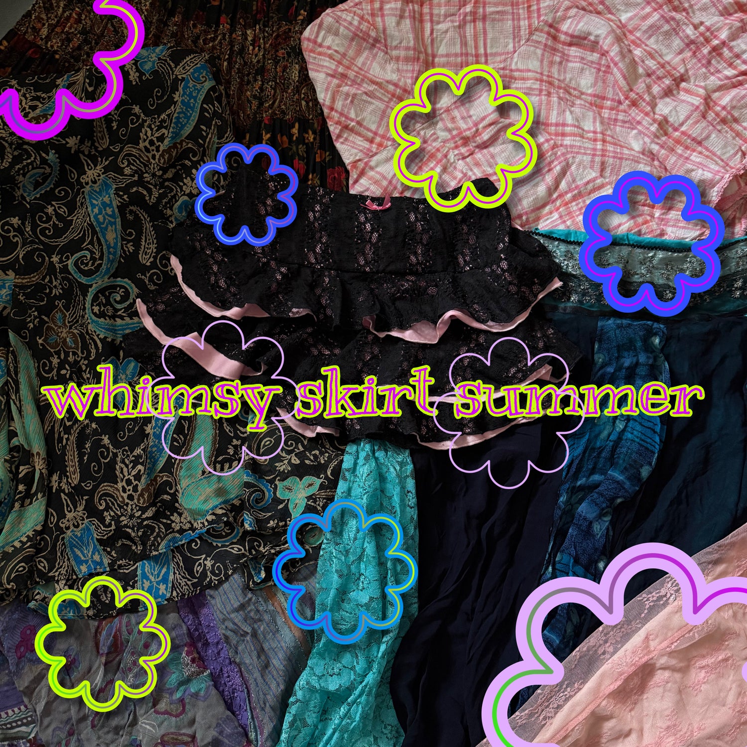 whimsy skirt summer drop