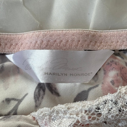 Baby pink rose lace cami