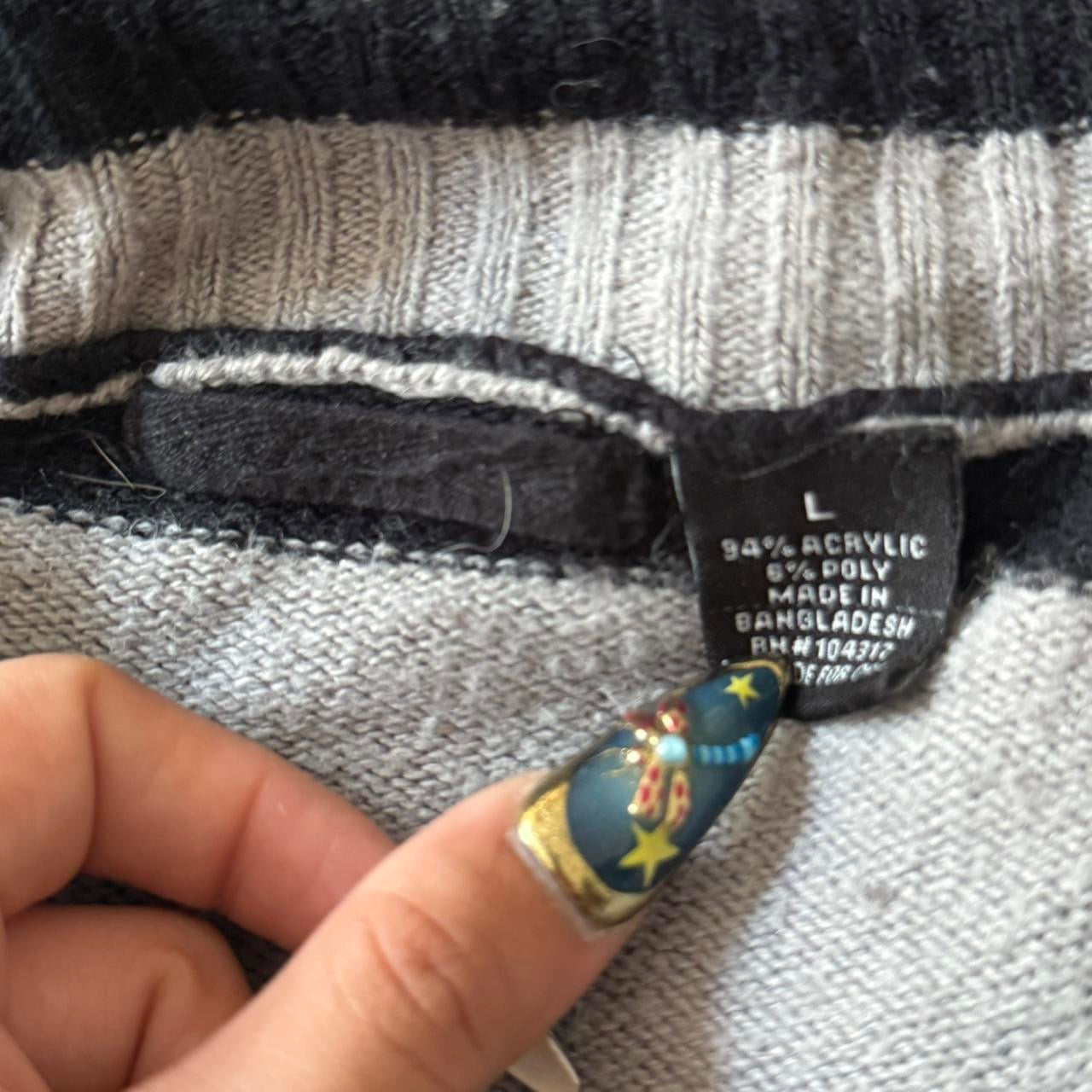 Striped tunic longsleeve