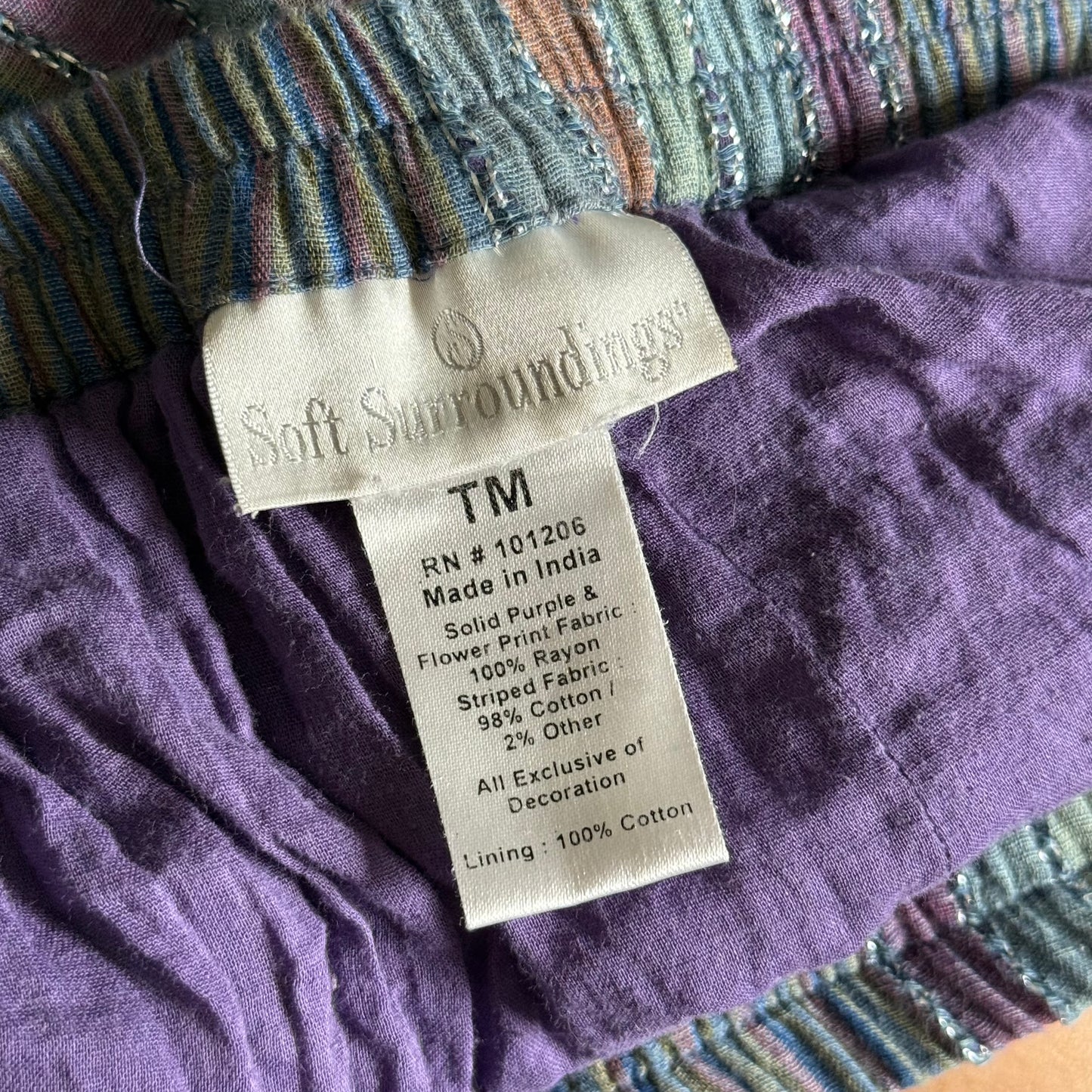 Purple cottage boho maxi