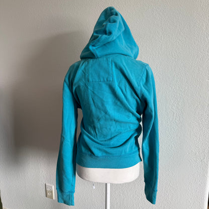 Hollister turquoise hoodie