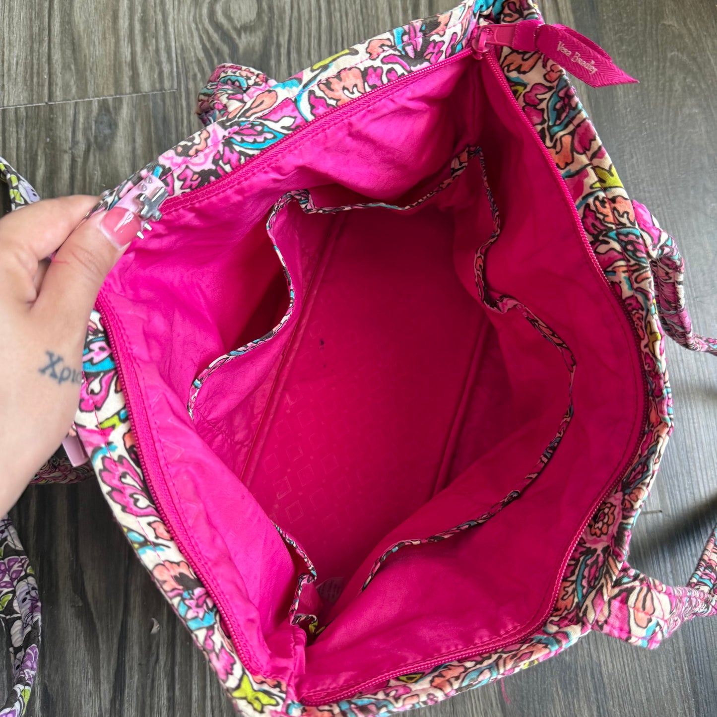 Vera Bradley flower shoulder bag