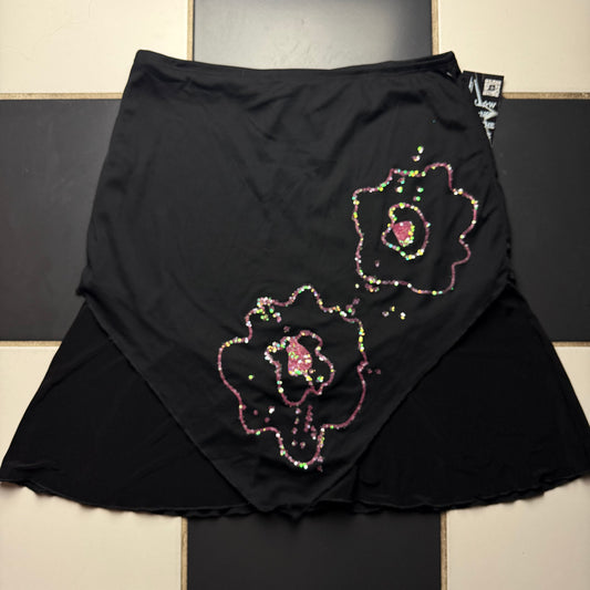 Fairy sequin flower skirt