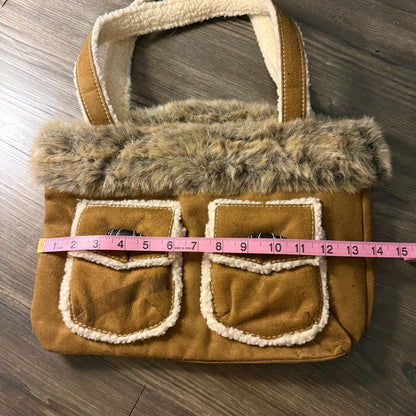 Bath & Body Works faux fur shoulder bag