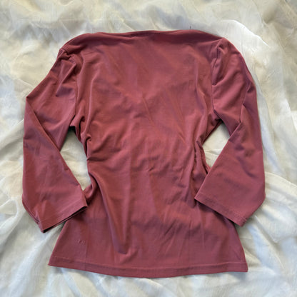 byer pink cottage lace top
