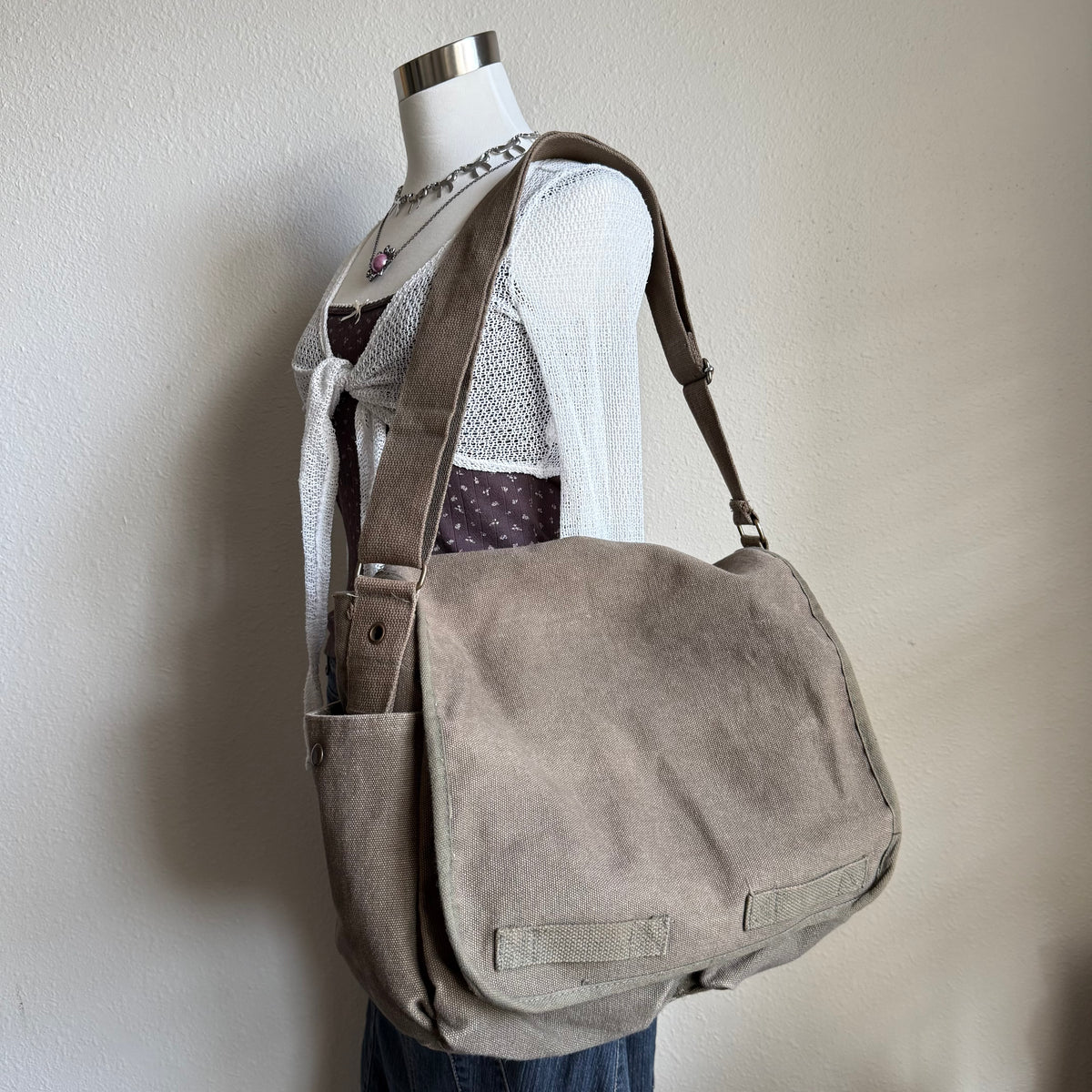 Grace’s messenger bag