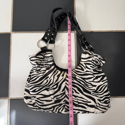 Zebra shoulder bag