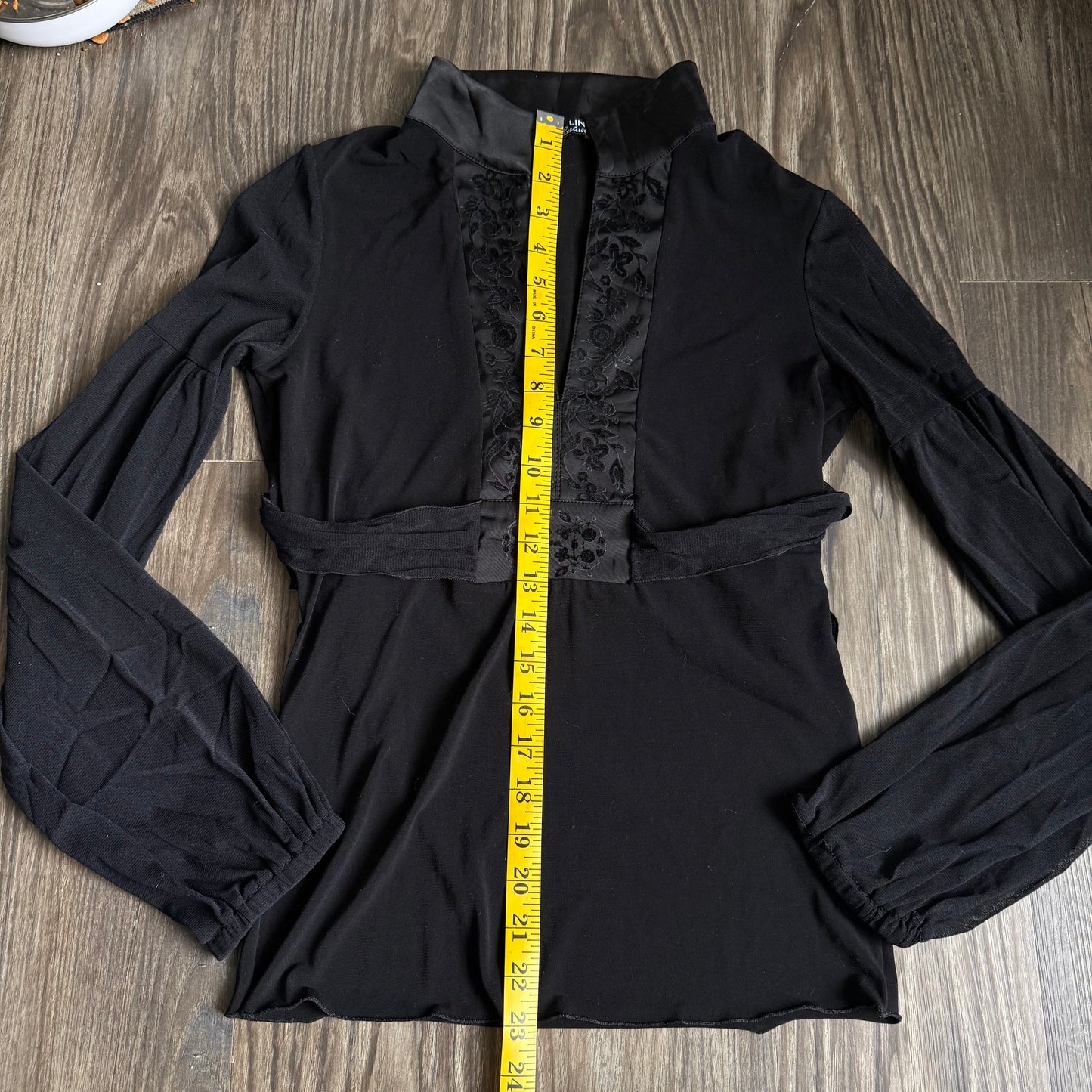 Black whimsigoth longsleeve top