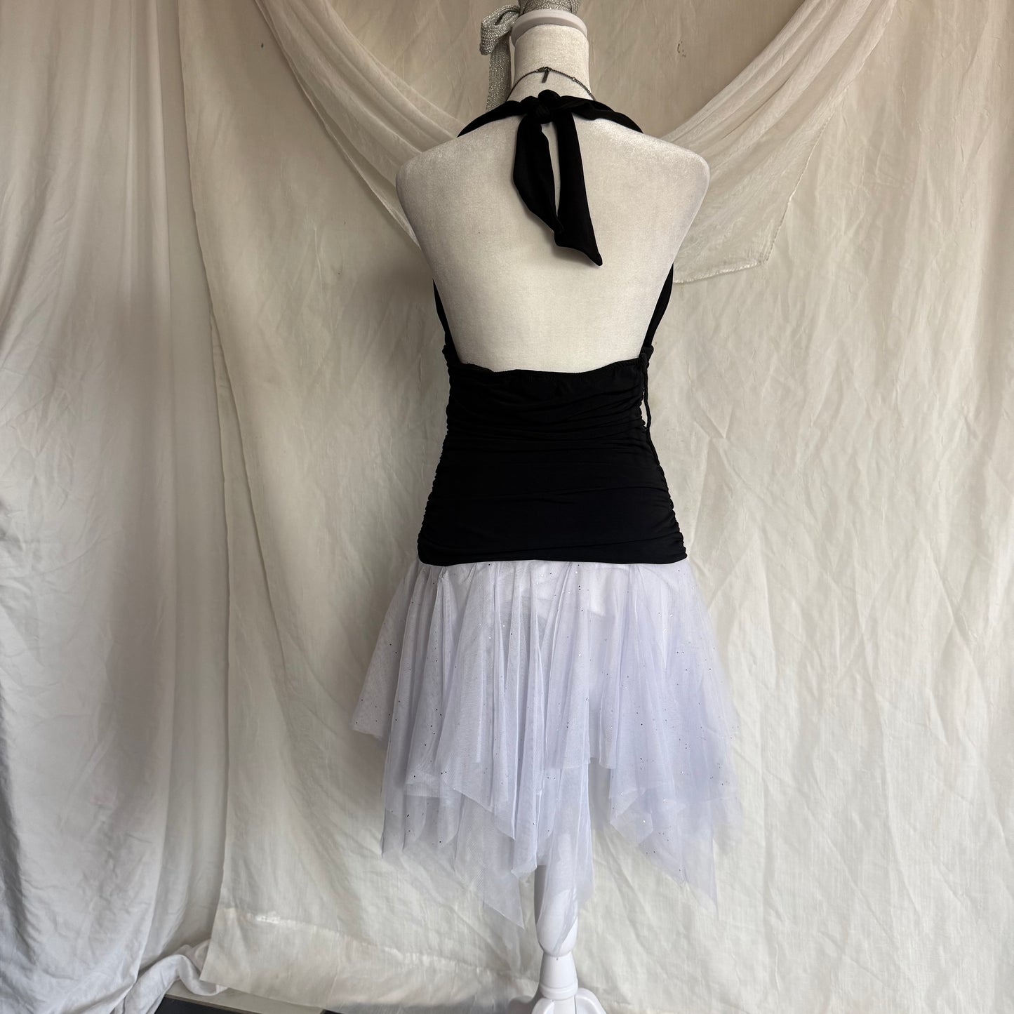 2000s Ruby Rox soft rose hoco dress