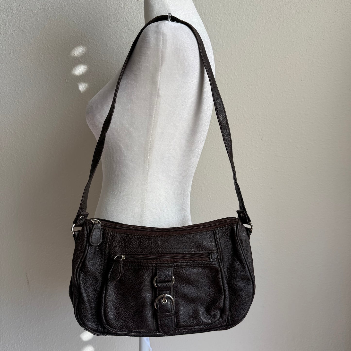 Brown crossbody bag