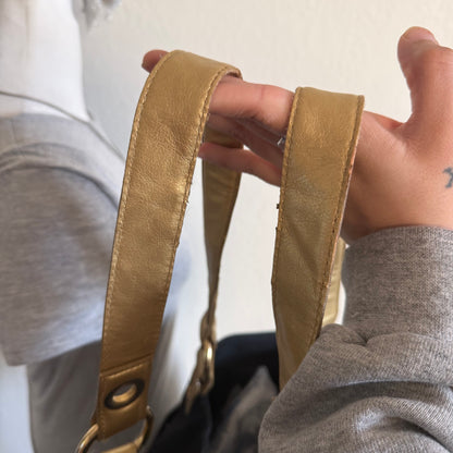 Studded shoulder bag