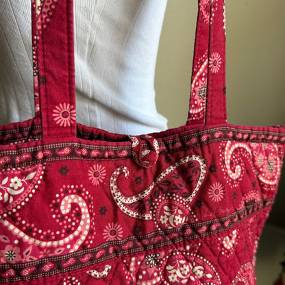 Vera Bradley retired mesa paisley shoulder bag
