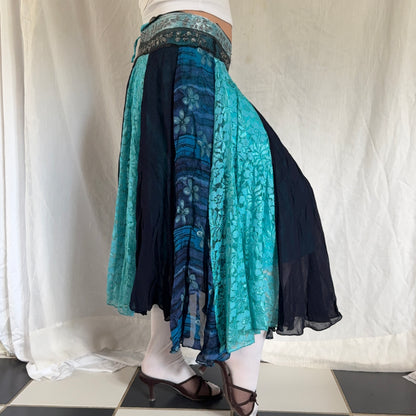Sequin summer lace maxi