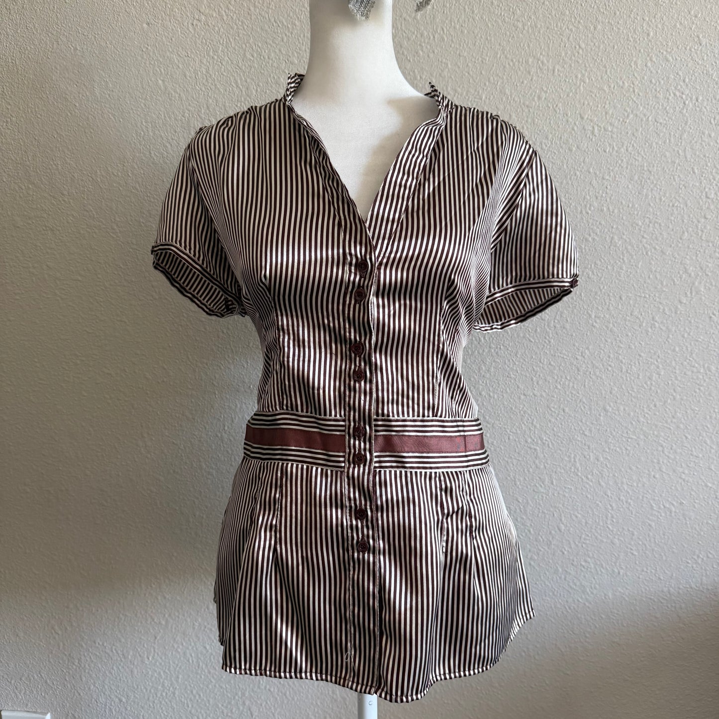 Charlotte Russe button top