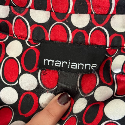 Marianne polka dot button up