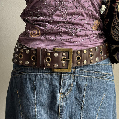 2000s studded belt