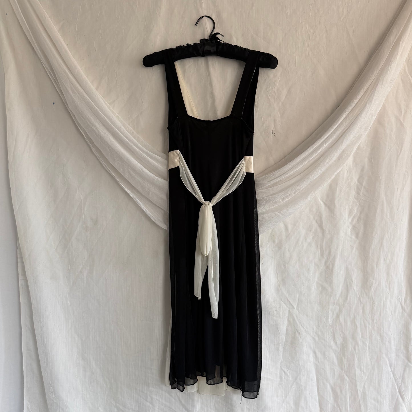 2000s Ruby Rox ribbon hoco dress