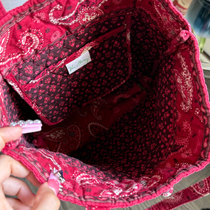 Vera Bradley retired mesa paisley shoulder bag