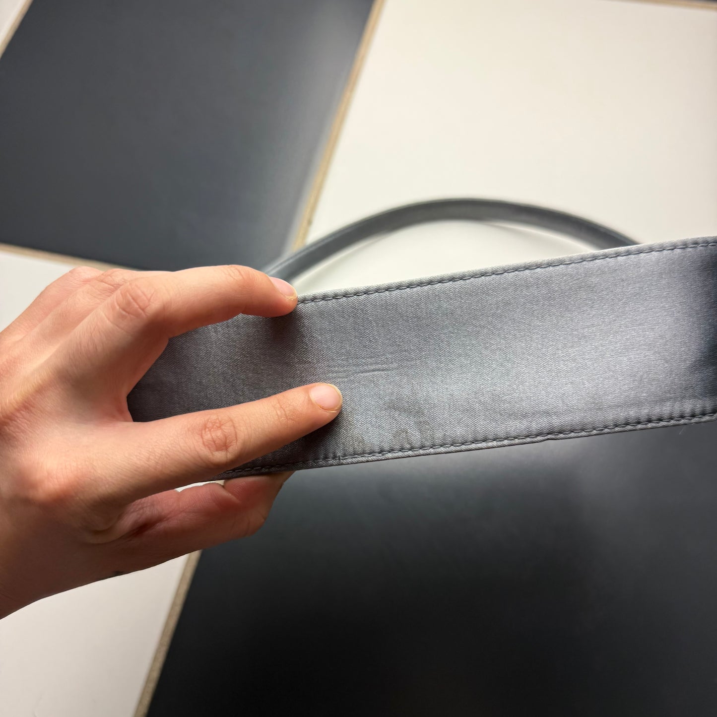 Liz Claiborne grey shoulder bag
