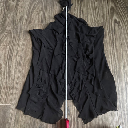 Clubbing ruffled halter top