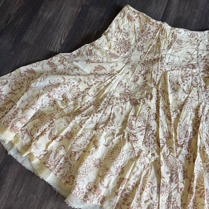 Apt 9 whimsical midi skirt