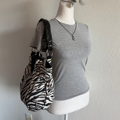 Zebra shoulder bag