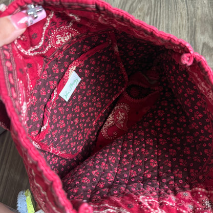 Vera Bradley retired mesa paisley shoulder bag