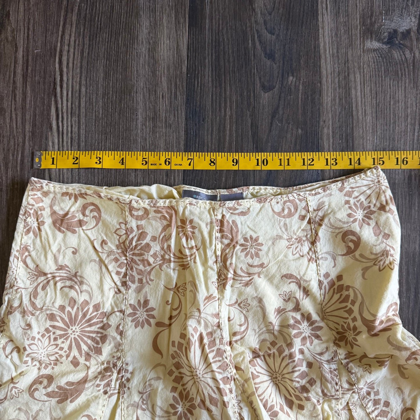 Apt 9 whimsical midi skirt