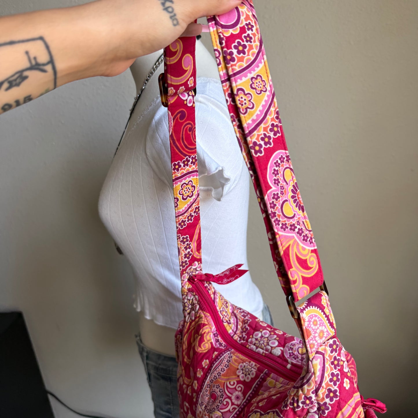 Vera Bradley Raspberry Fizz bag