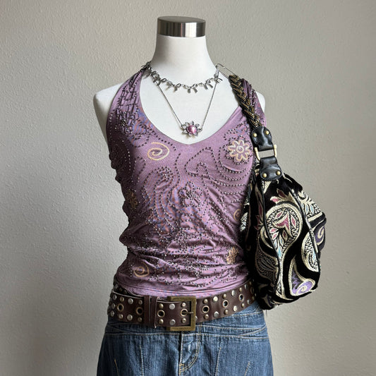 2000s studded belt