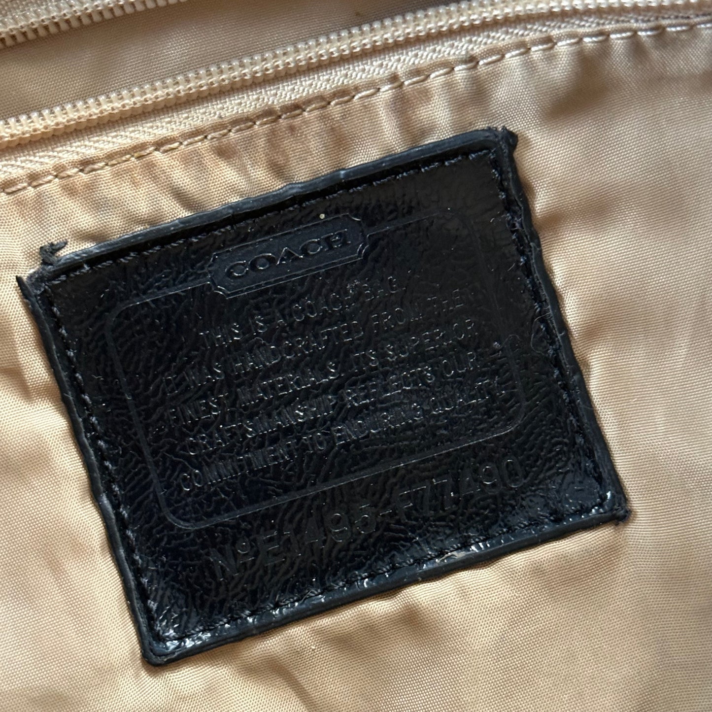 Coach messenger bag