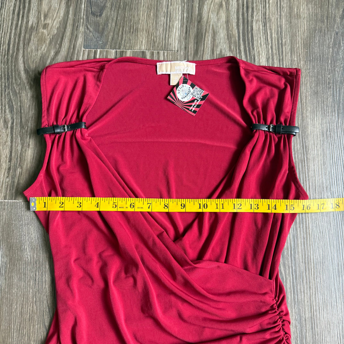 Micheal Kors red office top
