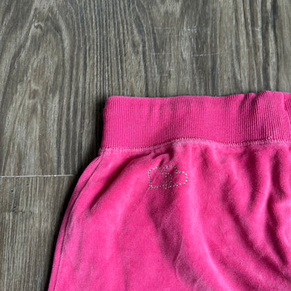 Pink velvet gauchos