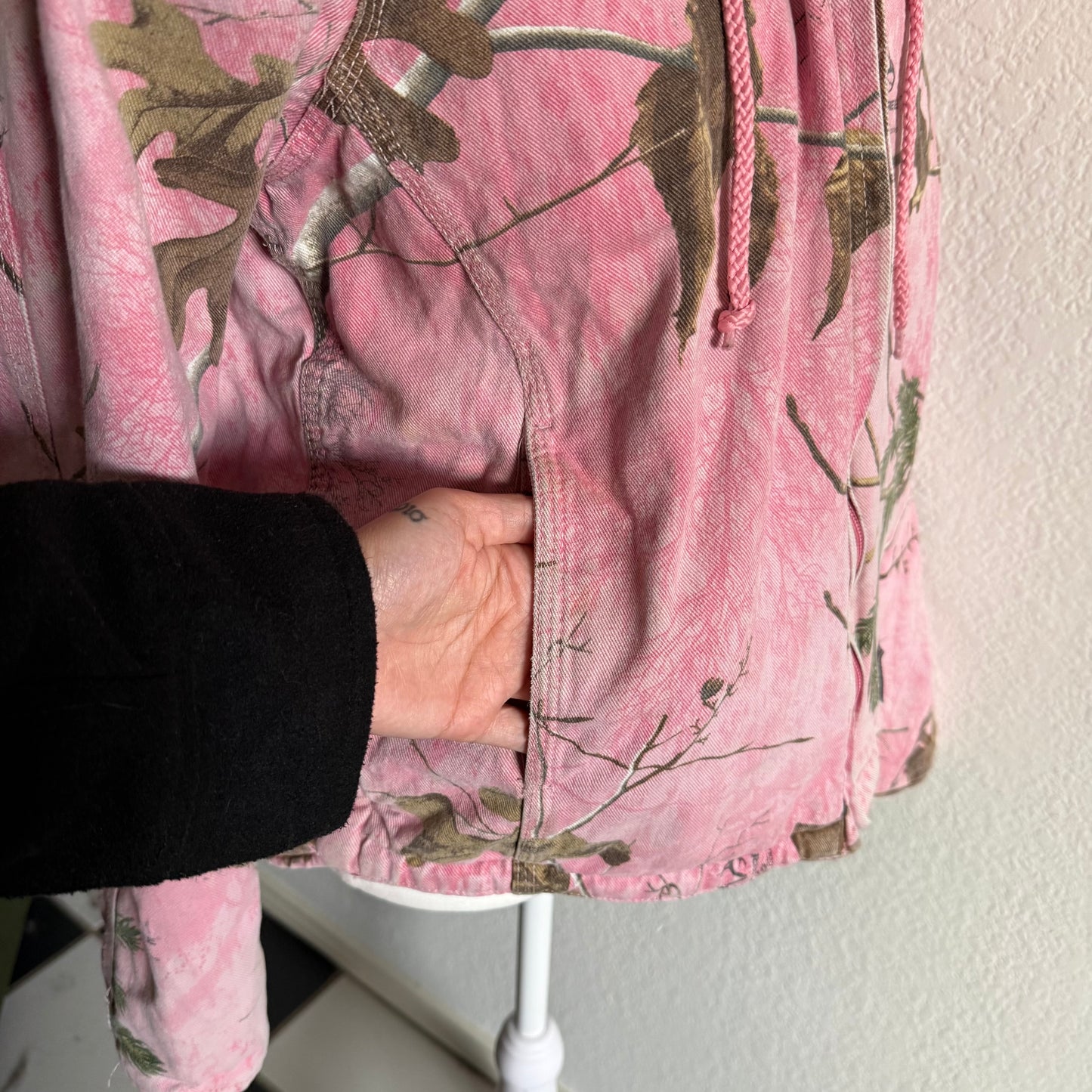 Pink camo workwear jacket