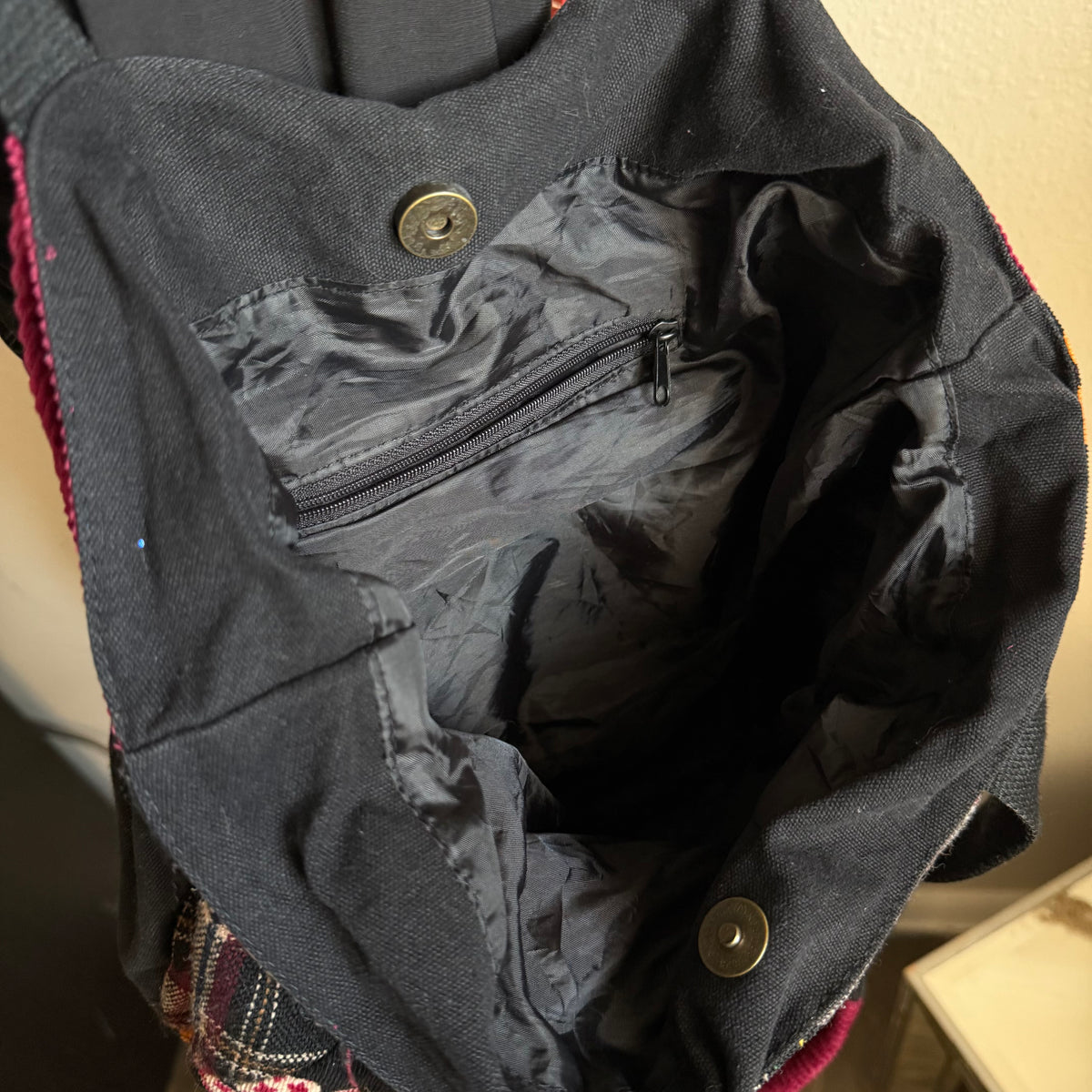 Grace’s fall patterned bag