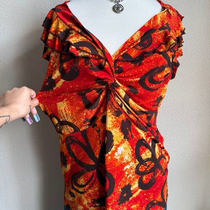 Suzie’s tropical flower top